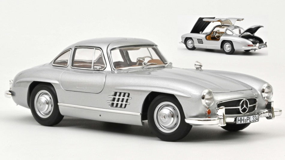 Mercedes 300 Sl 1954 argento 1:18 – Norev