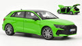 Audi RS 3 Sportback 2025 Kyalami verde 1:18 – Norev