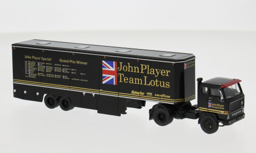 Volvo F 89 Renntransport-sz 1973 John Player Team Lotus – Brekina 1:87