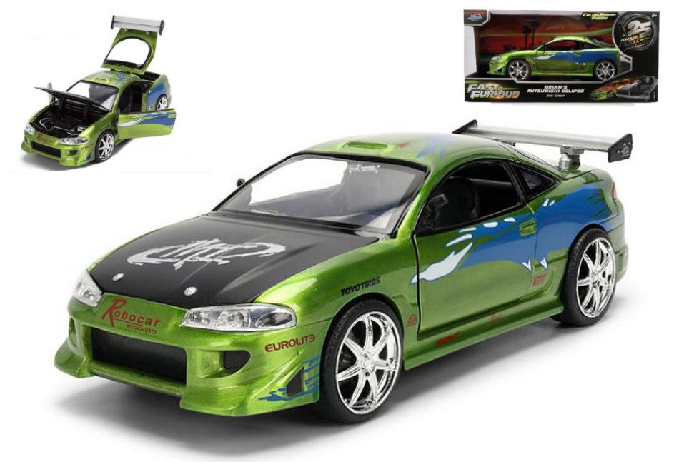 Mitsubishi Fast & Furious Green – Jada Toys 1:24