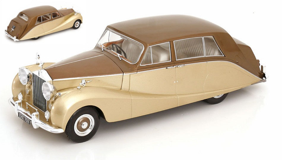 Rolls Royce Silver Wraith Empress By Hooper 1956 Brown/gold – ModelCarGroup 1:18