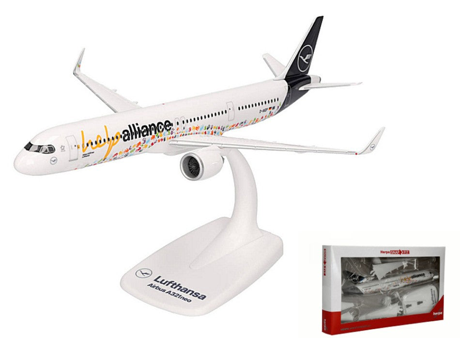 Airbus A 321NEO Lufthansa "help Alliance" – Herpa 1:200