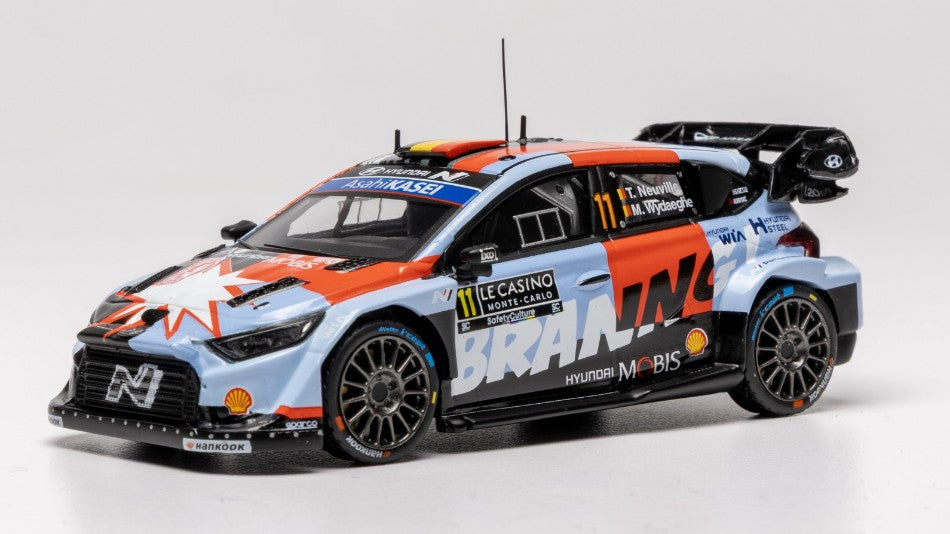 Hyundai i20 N N.11 RALLY1 Monte Carlo 2026 Neuville-wydaeghe – Ixo Model 1:43