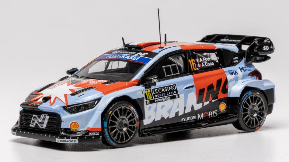 Hyundai i20 N N.16 RALLY1 Monte Carlo 2026 Fourmaux-coria – Ixo Model 1:43