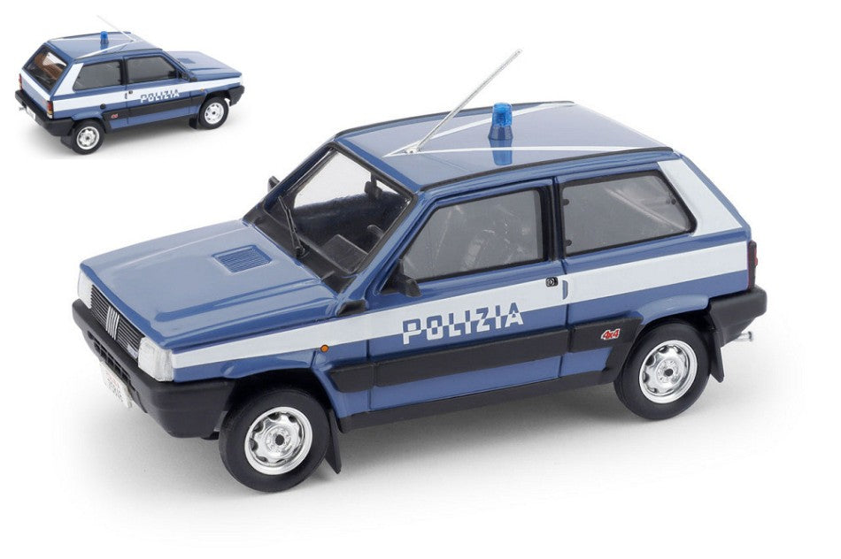 Fiat Panda 4x4 1986 Polizia Stradale – Brumm 1:43