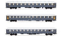 Fs 3-unit Pack, Exp 234/235 Remus Roma - Wien Uic-x Bcm Ui Ep.iv-v – Rivarossi 1:87
