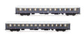Fs 2-unit Pack, Rapido 904-905 1st + 2nd Cl. Ep.iv – Rivarossi 1:87