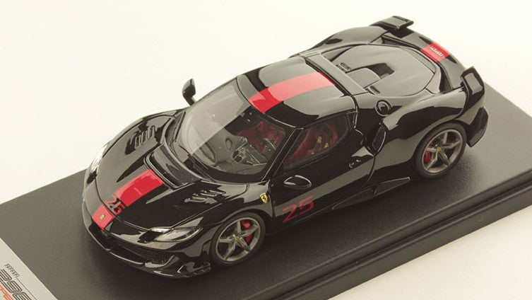 Ferrari 296 Speciale Nero Purosangue/decals – Looksmart 1:43
