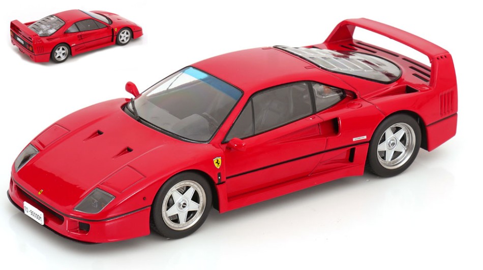 Ferrari F40 Private Car Gianni Agnelli 1987 Red – KK Scale 1:18