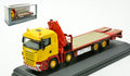 Scania Crane Lorry Yellow/red – Oxford 1:76