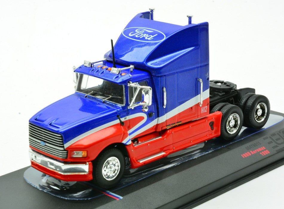 Ford Aeromax 1990 Red/blue – Ixo Model 1:64