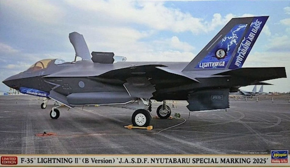 F-35B Lightning Ii "j.a.s.d.f. Nyutabaru Special Marking 2025" Kit – Hasegawa 1:72