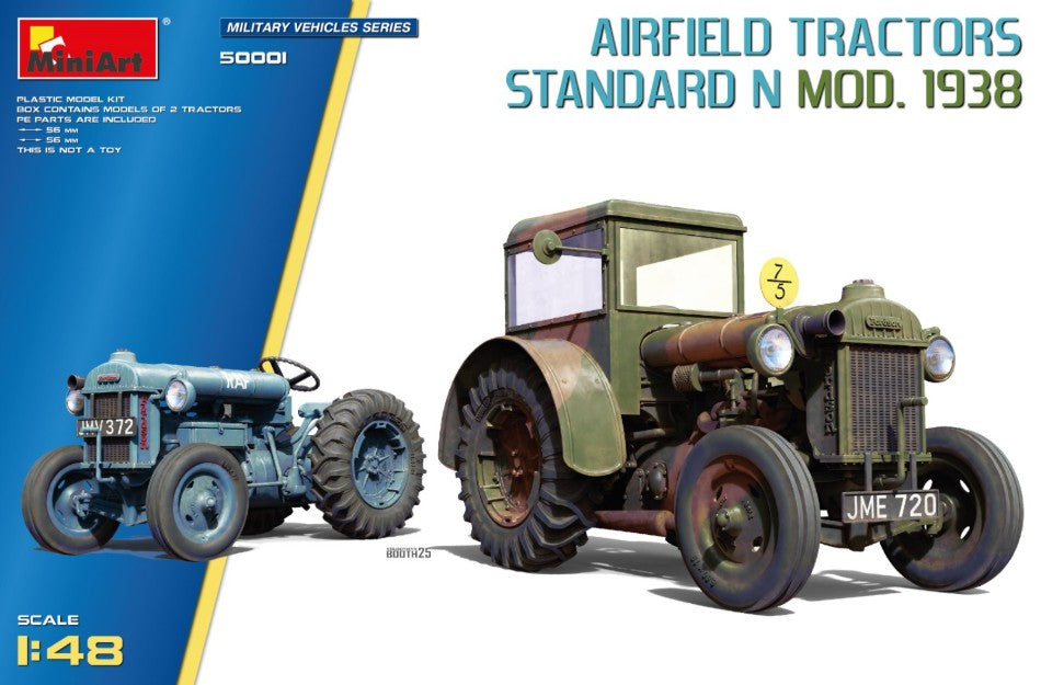 Airfield Tractors Standard N MOD.1938 Kit – Miniart 1:48