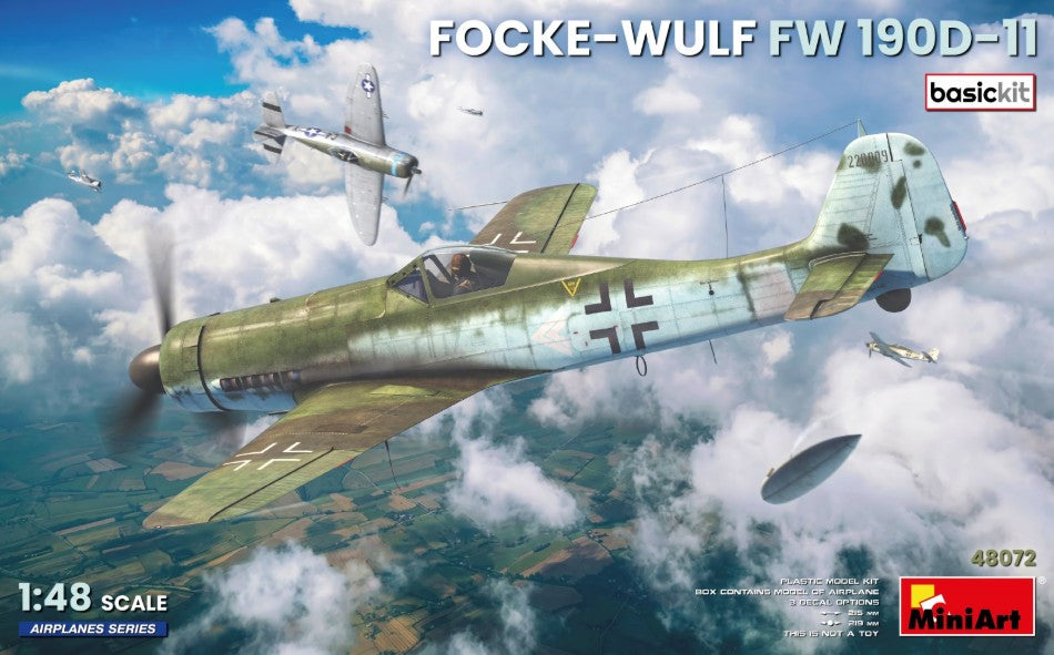 Focke-wulf Fw 190D-11 Basic Kit – Miniart 1:48