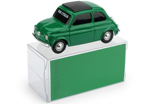 Fiat 500 verde Bandiera Italiana 1:43 – Brumm