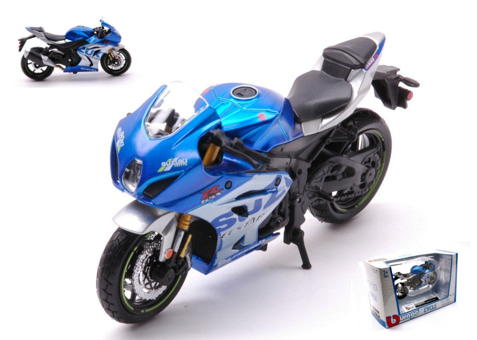 Suzuki GSX-R1000R 2021 blu 1:18 – Bburago